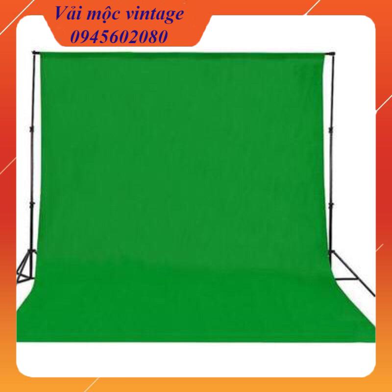 Phông key xanh lá và đen đã may ghép (kt: c 4,5m x 3,2m và cao 5m x 3,2m)