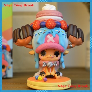 Mô Hình Chopper Bánh Ngọt cao 12cm - mô hình One Piece chopper mũ rơm full box trang trí phòng học