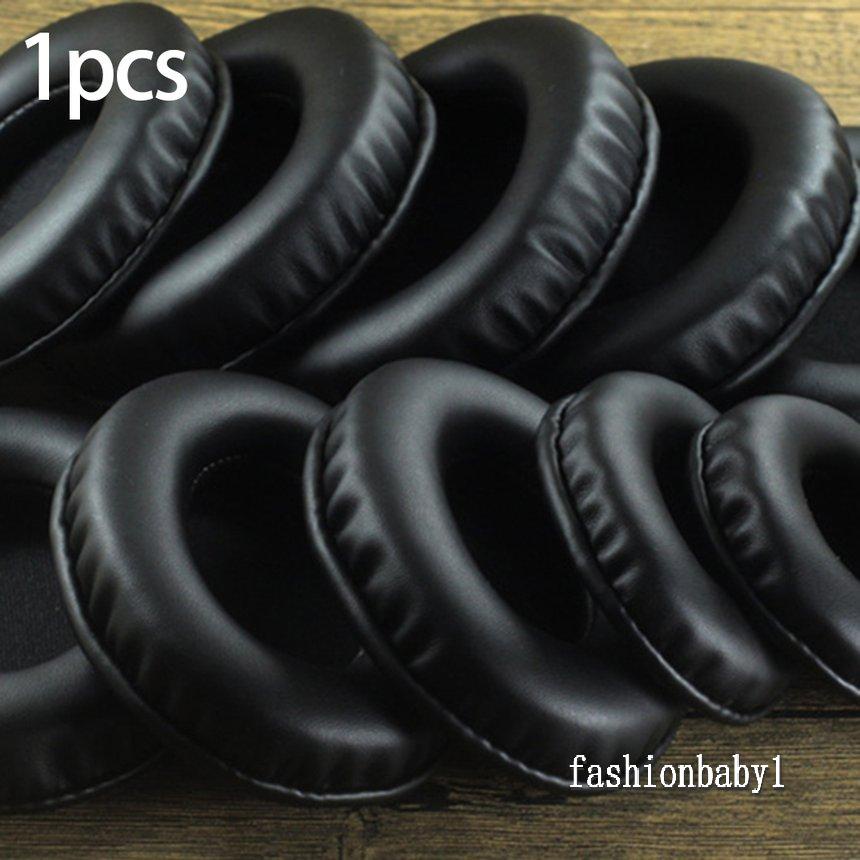 Oval Earphone Ear Cushion Headset Earmuffs Leather Headphone Covers Earpads Pads Ear Cups Replacement Cover Sponge Case