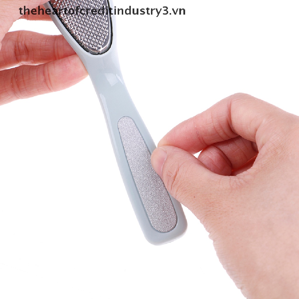 Dụng Cụ Tẩy Tế Bào Chết Loại Bỏ Da Chết Hai Mặt Chăm Sóc callus hard skin