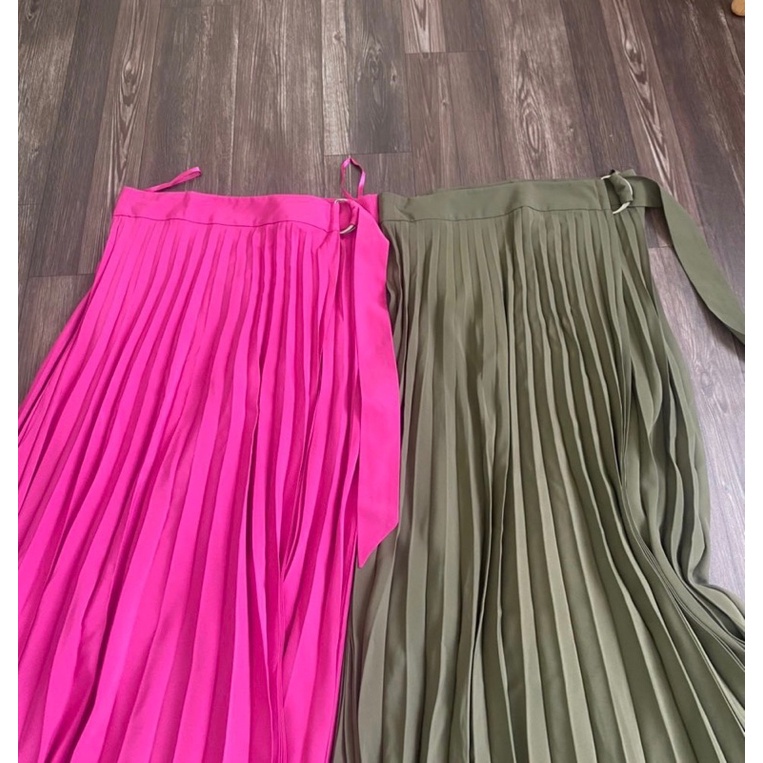 Chân váy warehouse dập ly bigsize xuất xịn