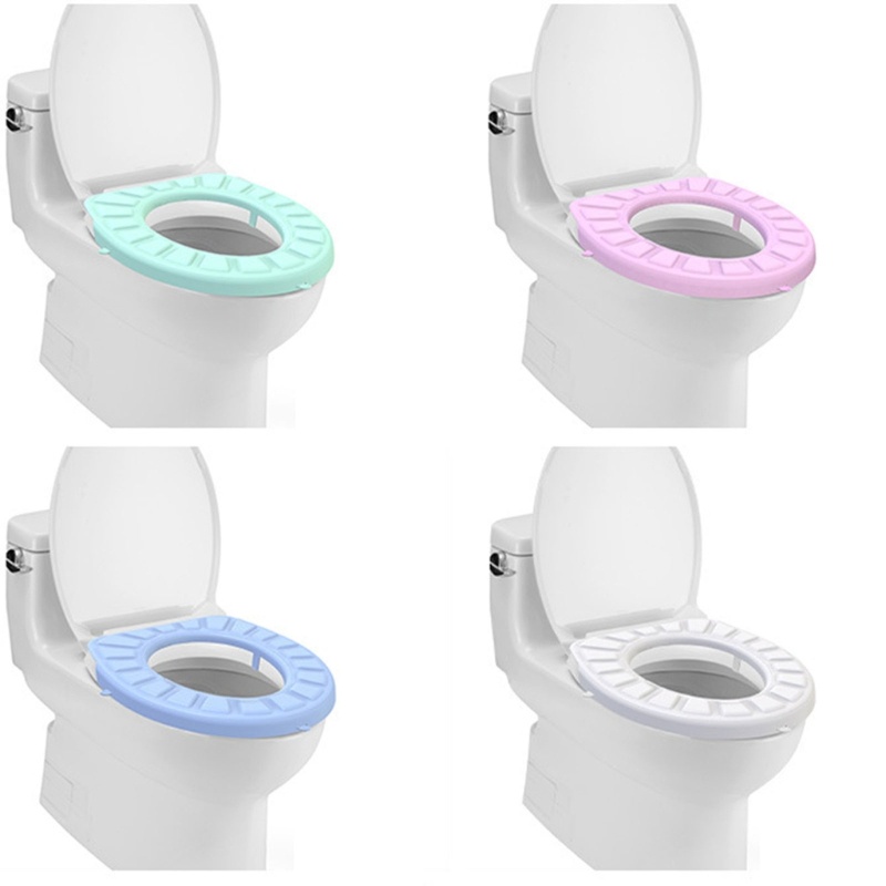 Aoto Vỏ Bọc Bệ Ngồi Toilet Bằng Silicon Trang Trí Tiệc Tùng / Nhà Tắm