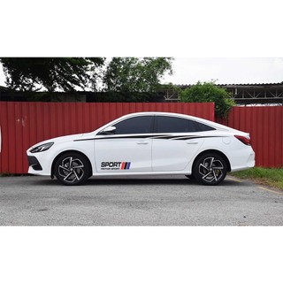 tem dán sườn xe MG thể thao 001
