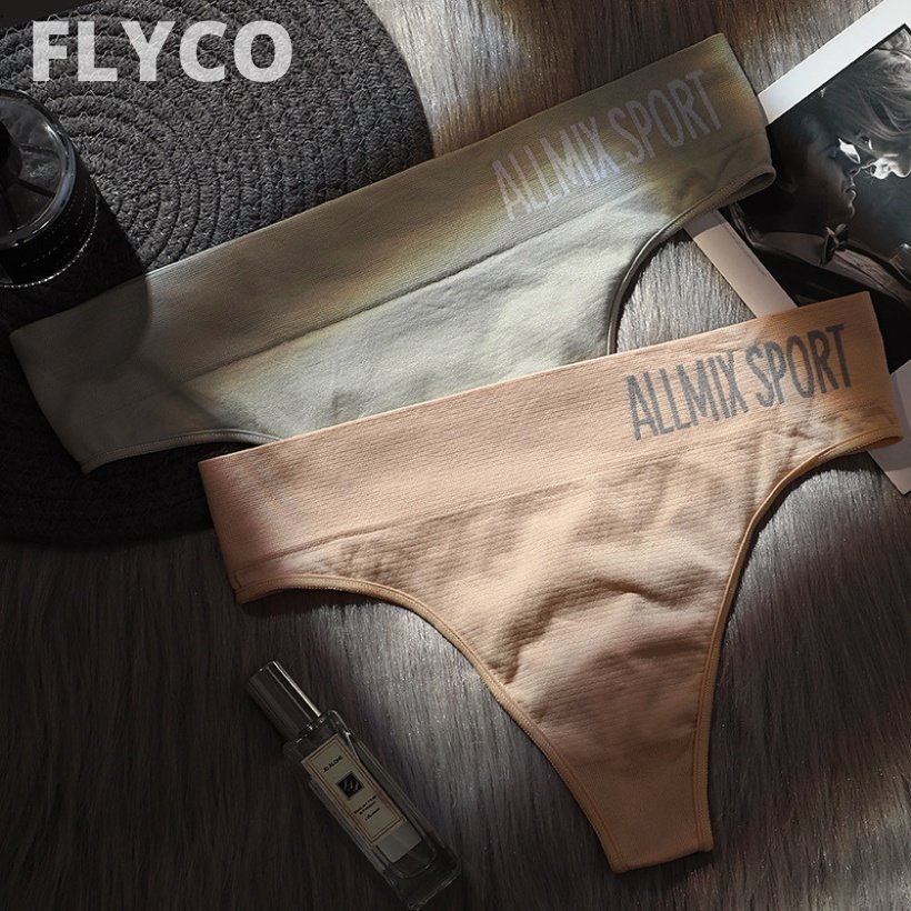 Quần Lót Nữ Âu Mỹ Sexy Thể Thao Cotton 60S 3A Cao Cấp Kháng khuẩn,Thoáng Khí Flyco FA9809 Bikini ren chip mềm đồ gợi cảm