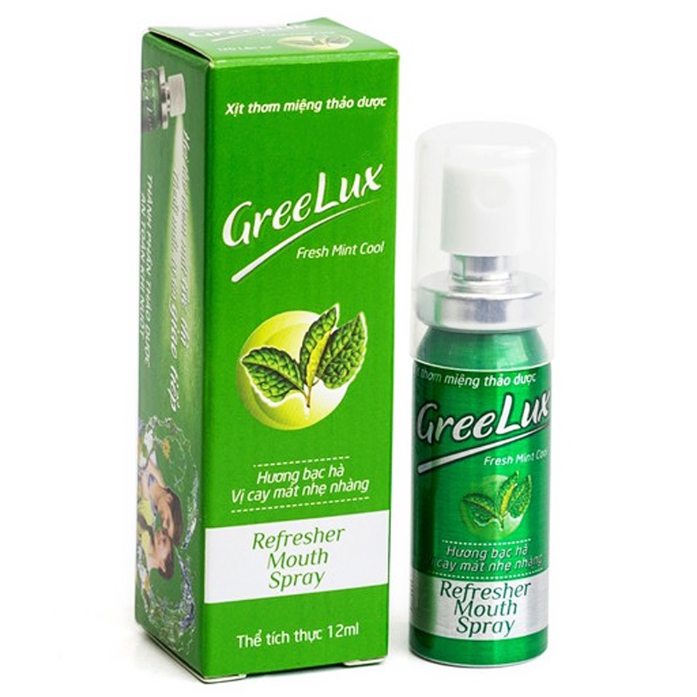 Xịt thơm miệng thảo dược Greelux