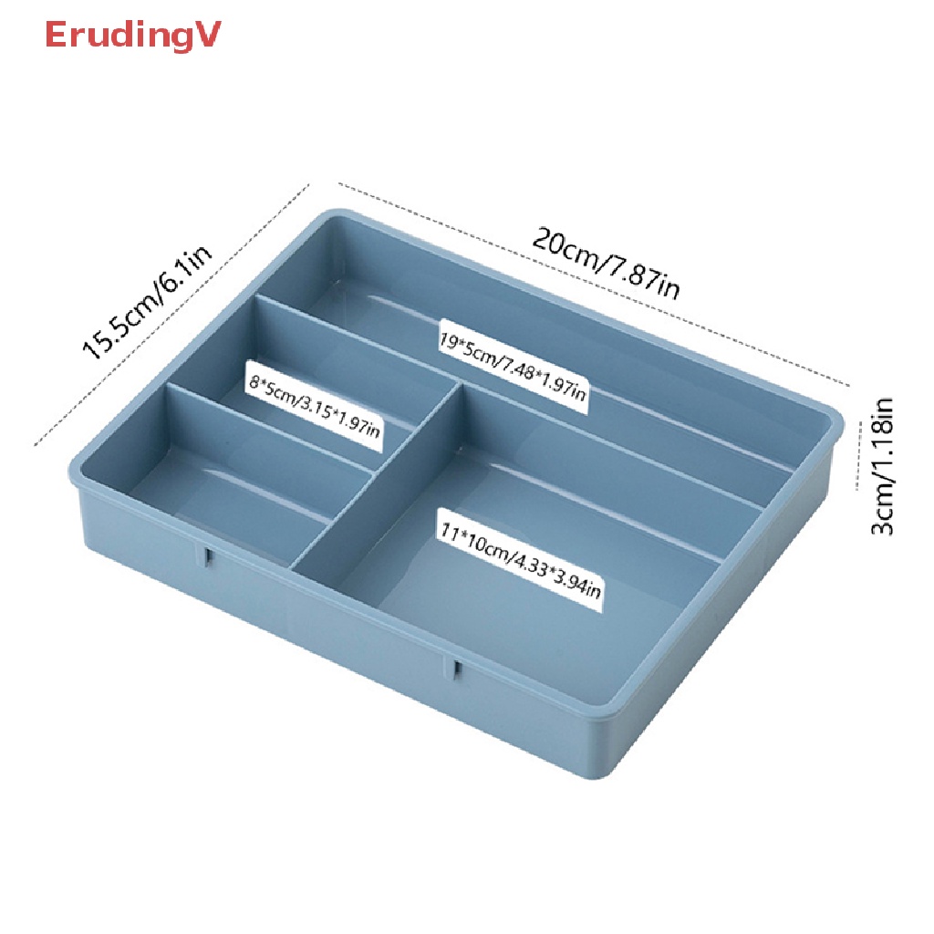 Hộp Đựng Đồ Để Bàn Nhiều Ngăn Xếp Chồng Được Mới [ErudingV]