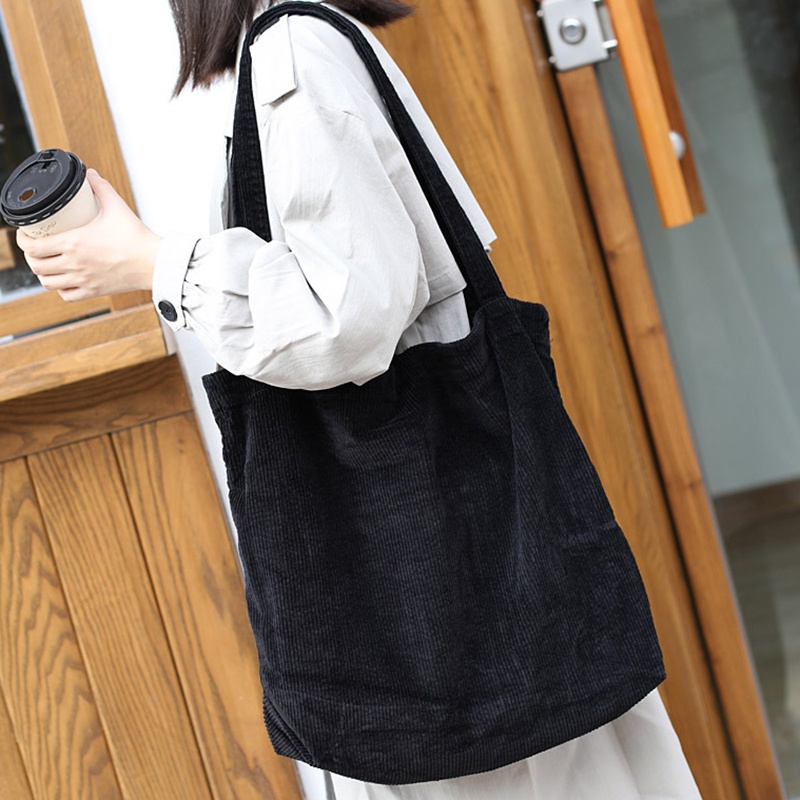 Túi Đeo Vai Bằng Vải Nhung Phong Cách Hàn Quốc Thời Trang