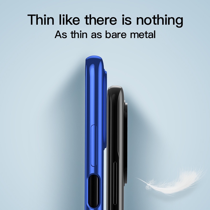 Ốp Điện Thoại Silicon Dẻo Tráng Gương Trong Suốt Sang Trọng Cho Redmi Note 11 11s 10s 10 9 8 Pro Max 4G 5G 9A 9C 10A