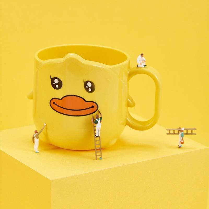 Cốc đánh răng, uống nước răng con vịt cực dễ thương