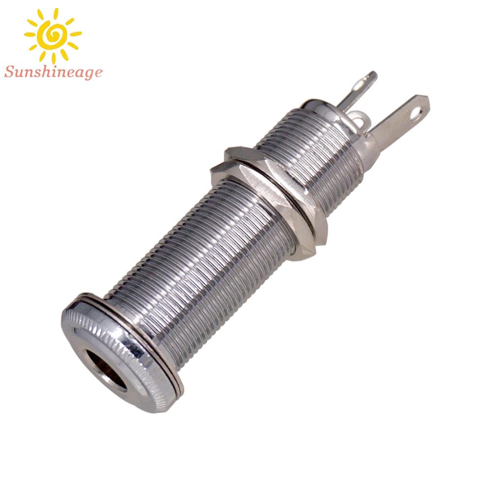 Ổ CắM 6.35mm ĐầU CắM 1 / 4 Inch Cho ĐàN Guitar ĐiệN