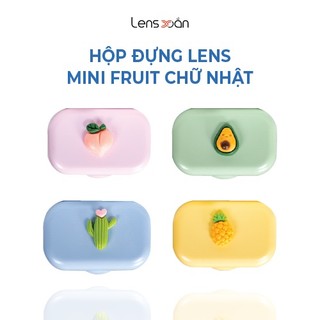 Hộp đựng LENS XOẮN bảo vệ kính áp tròng hộp đựng trái cây