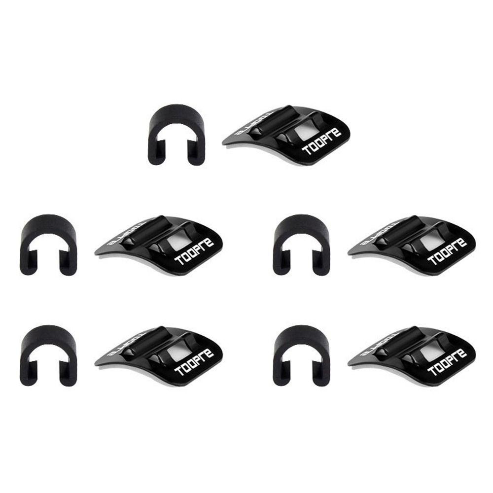 MUVAKO Set 5 / 10 Kẹp Cố Định Dây Phanh Màu Đen Chuyên Dụng