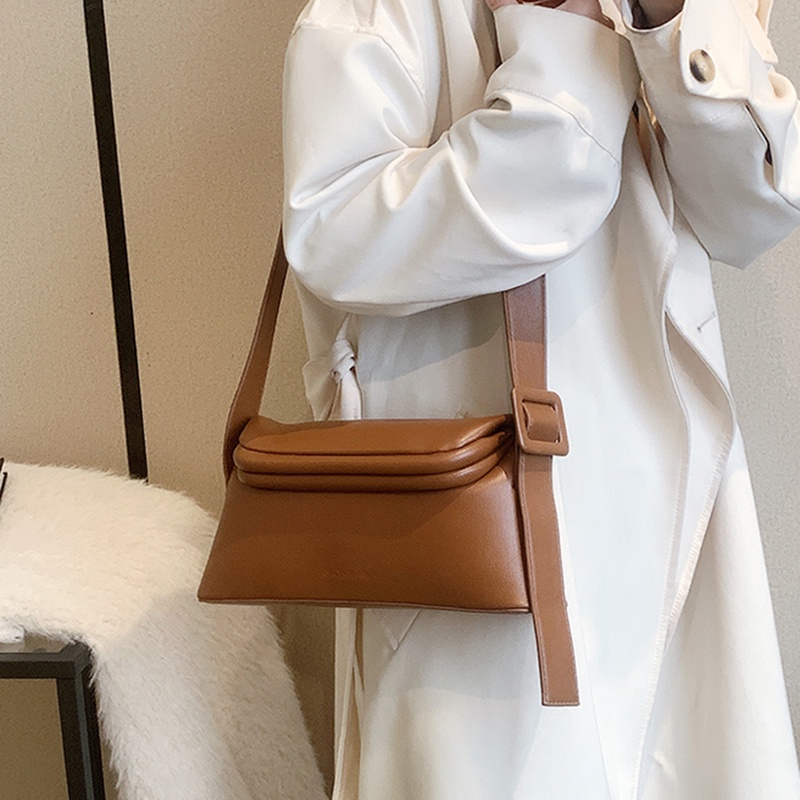 IELGY Túi Đeo Vai Cao Cấp Phong Cách Phương Tây Đơn Giản Cho Nữ