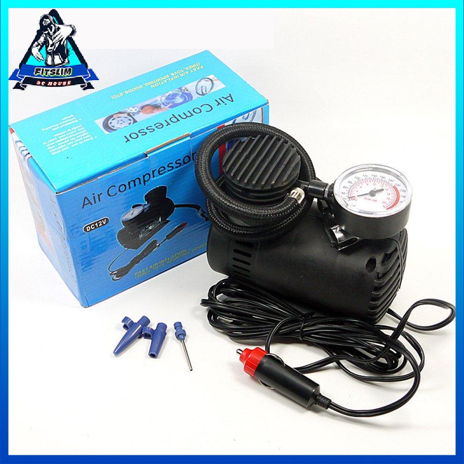Máy bơm không khí mini 12V Bộ máy nén cầm tay bằng kim loại cho ô tô [S/16]