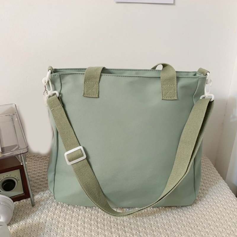 Túi Đeo Chéo Vai Harajuku Sức Chứa Lớn Có Khóa Kéo Dành Cho Nữ