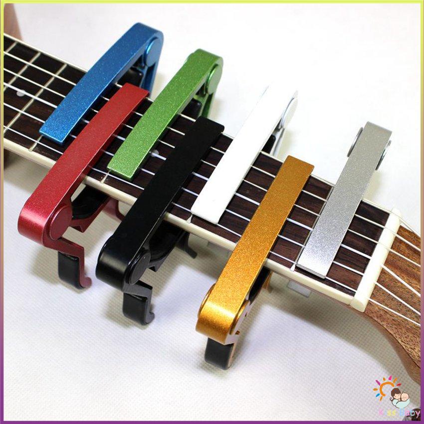 Đàn Guitar Capo Đa Năng Hợp Kim Nhôm Acoustic Loại Mới Thay Đổi Nhanh Kẹp