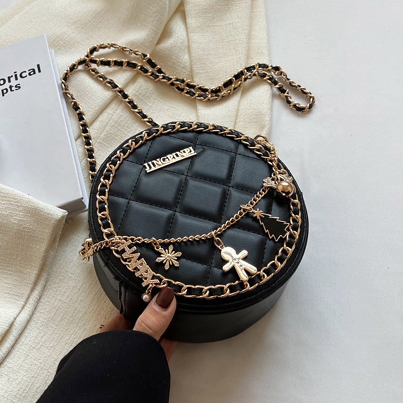 Túi Đeo Chéo Hình Thoi Dễ Thương Cho Nữ