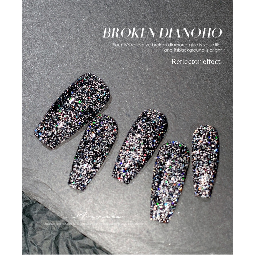 Annies Sơn Nhũ Flash Gel Sơn Móng Tay Lọ Gel Sơn Móng Tay Sơn Móng Tay Annies Lưới Đỏ Kroxing Keo Dán Kim Cương Vỡ Keo Sơn Móng Tay Màu Trắng Sáng Phản Quang Mới 2023 Thanh Toán Khi Nhận Hàng