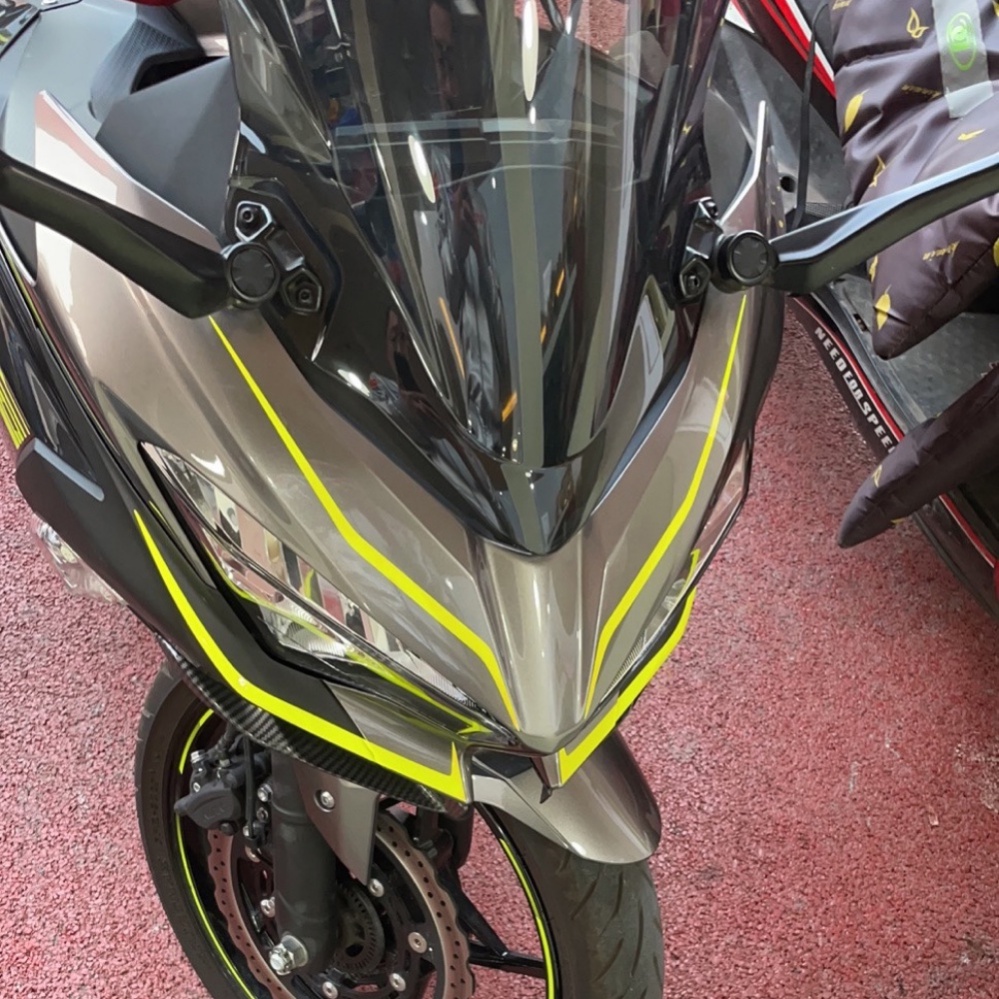 Miếng Dán Trang Trí Chống Nắng Chống Thấm Nước Cho Xe Mô Tô Kawasaki NINJA400 H2 H2SX