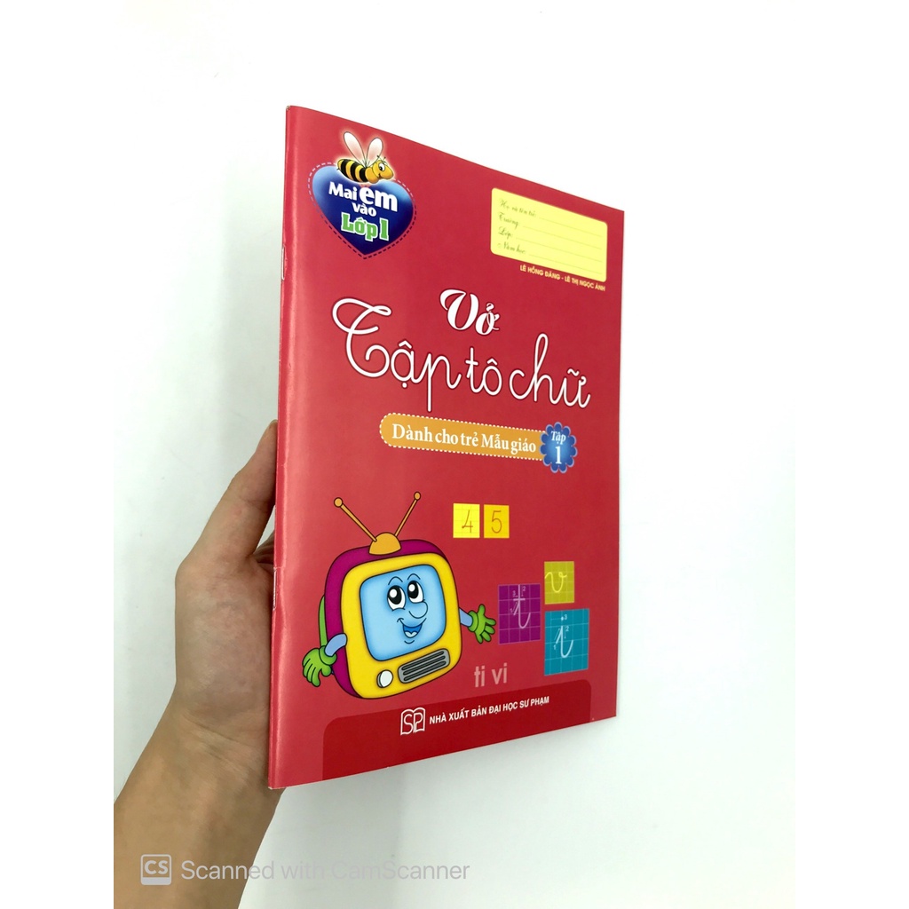 Sách_Mai Em Vào Lớp 1 - Vở Tập Tô Chữ Cái  - Tập 1