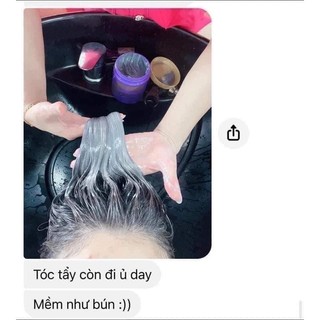Ủ tóc lụa phục hồi keratin