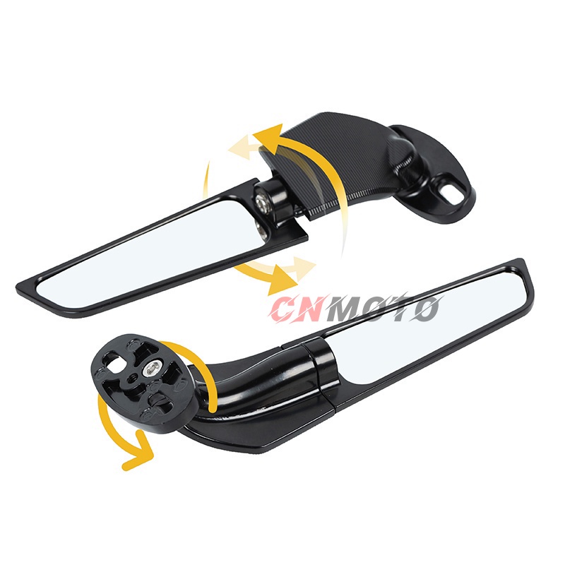 Chân Gương Chiếu Hậu Bằng Nhôm CNC Có Thể Điều Chỉnh Cho HONDA CBR 150R 250RR 300R 500R 600RR 650R 1000RR