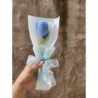 hoa tulip bằng len HandMade