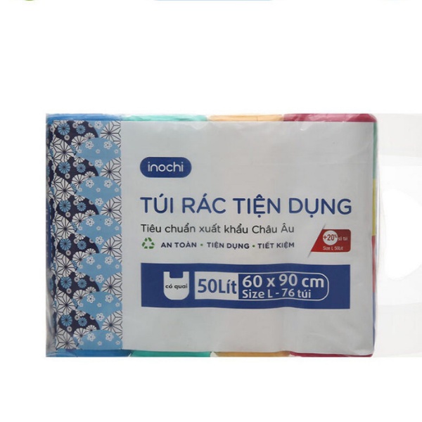 Lô Túi Rác Nhiều Màu Tiện Dụng Soji Inochi