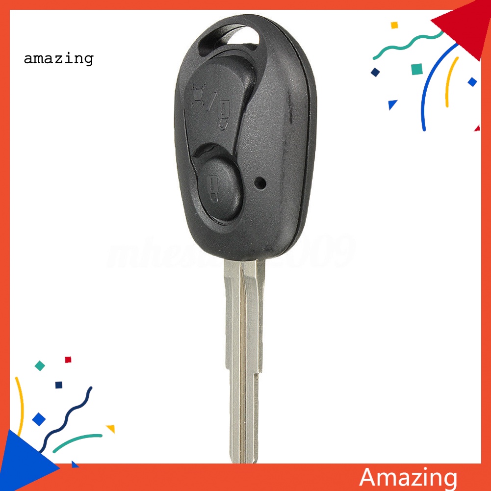 Vỏ Chìa Khóa Điều Khiển Từ Xa 2 Nút Cho Actyon Ssangyong Kyron Rexton