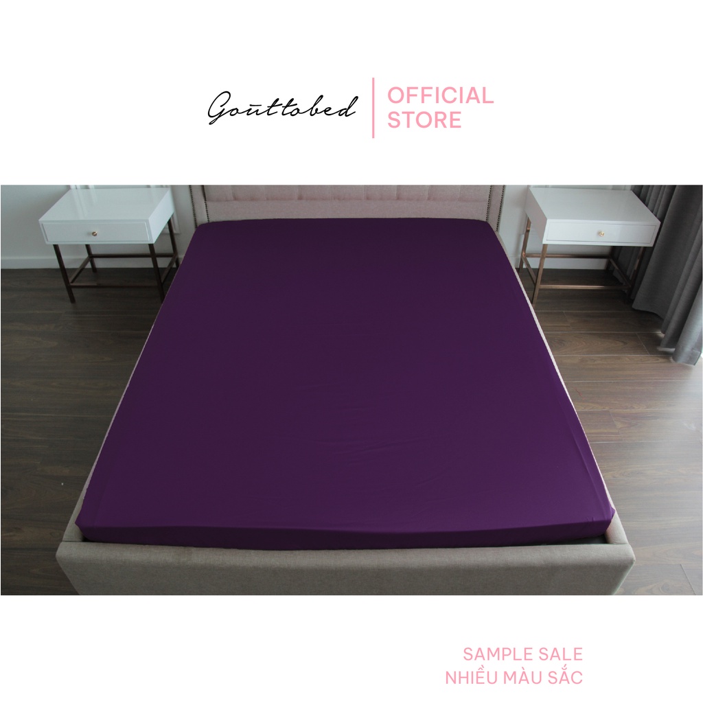 [SAMPLE SALE] Ga drap giường Goûttobed Satin Silk (nhiều size & màu)