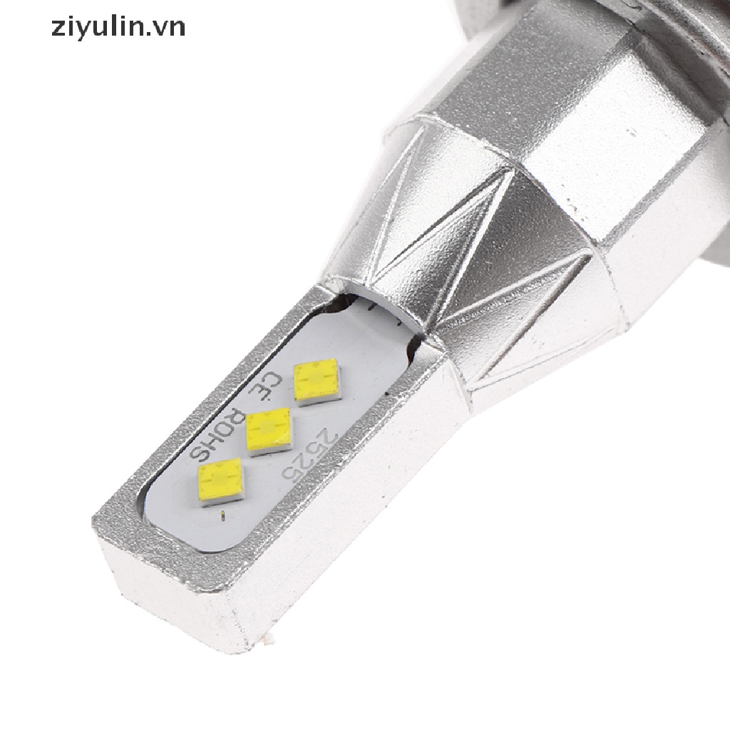 1 Bóng Đèn LED H7 24V 12V 80W Ánh Sáng Trắng Cao Cấp Cho Ô Tô