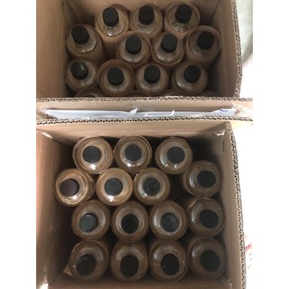Dầu dừa nguyên chất + Chai lăn - Nấu lửa củi (500ml)