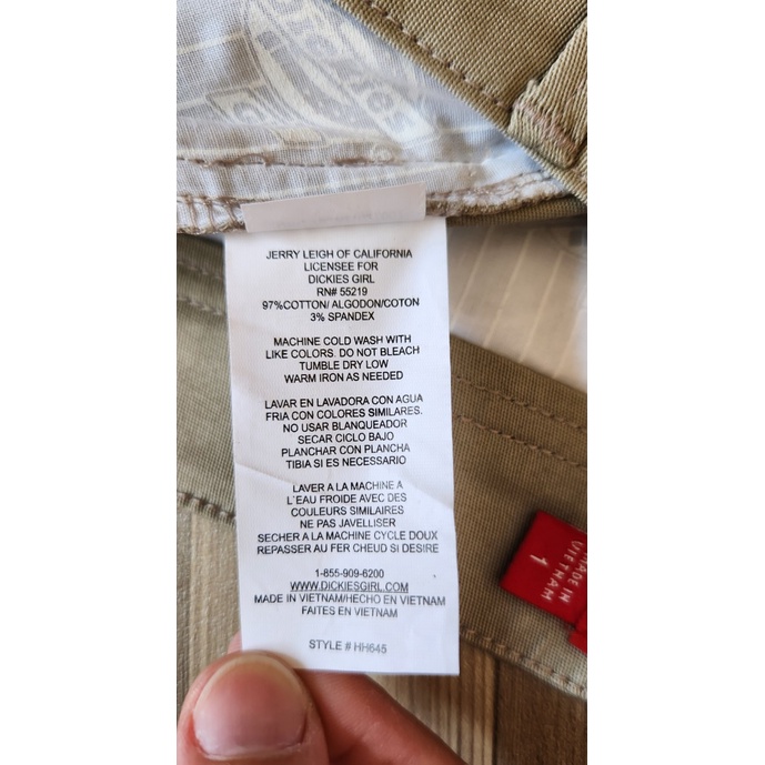 Quần Short Lưng Cao/ Thấp DICKIES Tôn Dáng Chuẩn Xịn - Hàng VNXK