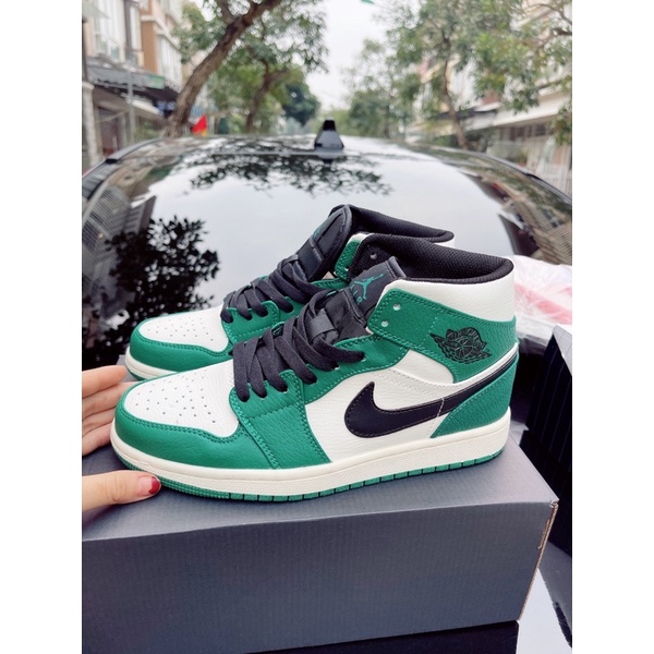 GIÀY THỂ THAO SNEAKER JD ĐEN VỆT XANH LÁ CAO CẤP ẢNH THẬT SHOP TỰ CHỤP
