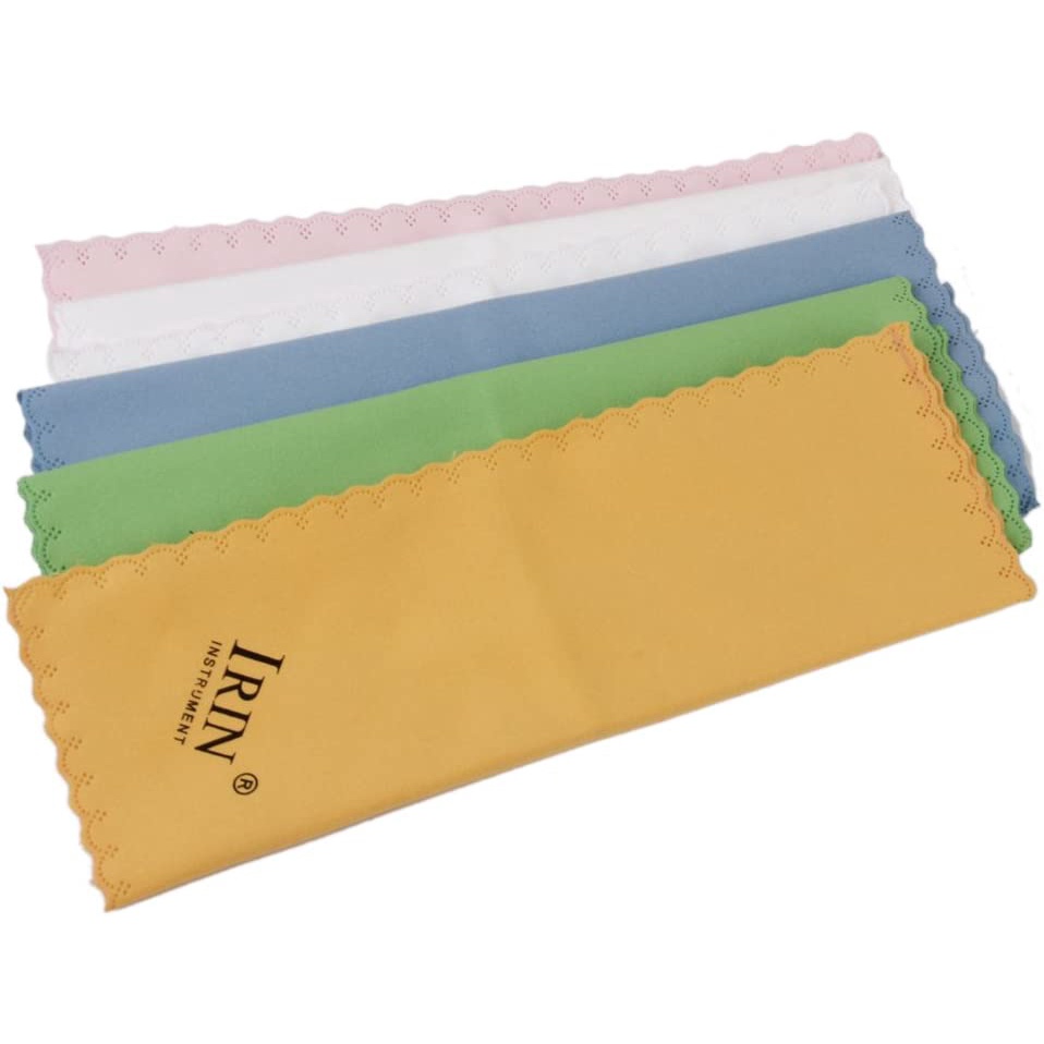 Set 5 Khăn Vải Vệ Sinh Đàn Guitar InsJP2uments / Violin / Clarinet / Kèn Saxophone Mijp2Fofiber Màu Sắc Ngẫu Nhiên (Hồng, Xanh Lá, Vàng) HYJP20205