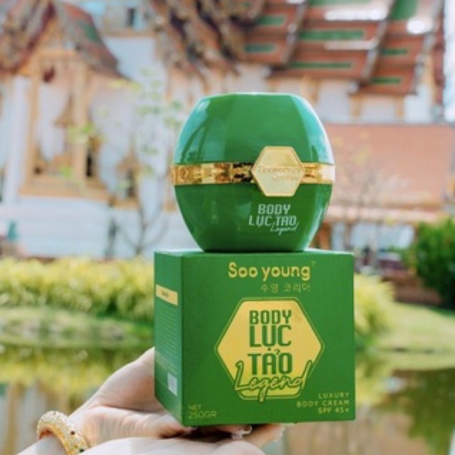 Kem body Lục Tảo Soo young 250gam mới