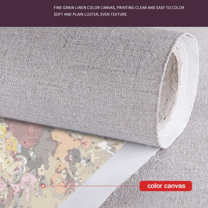 Tranh số hoá DROFE 24/36/48 màu đặt in tùy chỉnh theo yêu cầu cá nhân