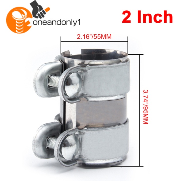 [COD] Kẹp Nối Ống Xả Xe Hơi Giảm Thanh