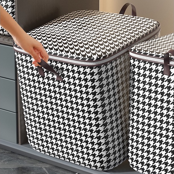 Túi Đựng Quần Áo, Chăn Màn 100L, Túi Vải Đựng Đồ Đa Năng Cỡ Lớn Có Thể Gấp Gọn Tiện Lợi