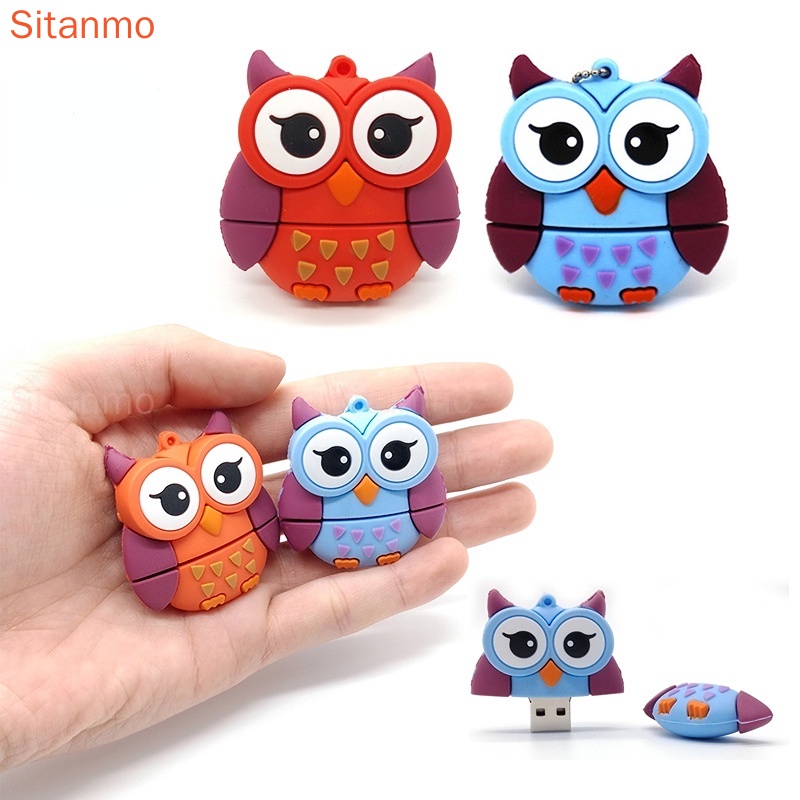 Usb Tốc Độ Cao 128GB 128GB 64GB 32GB 16GB Hình Chim Cánh Cụt Hoạt Hình