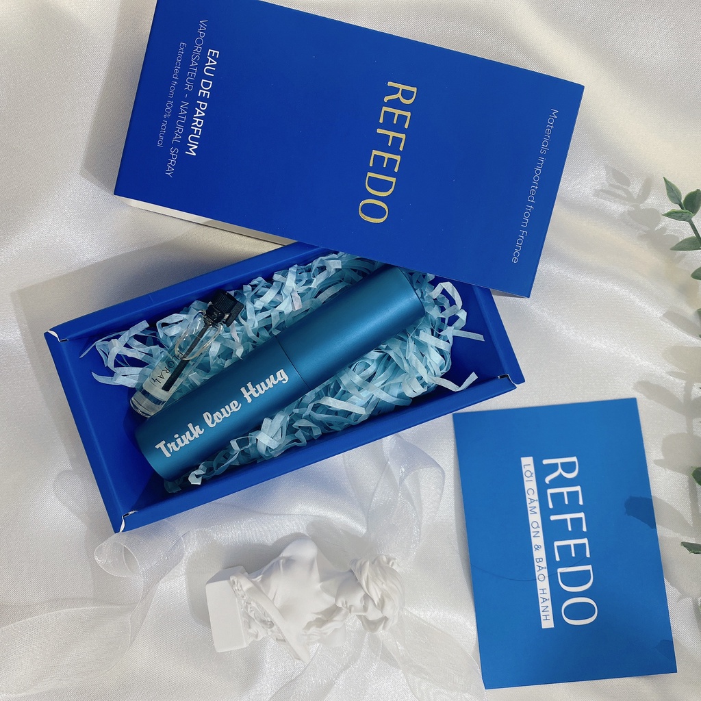 Nước hoa nữ chính hãng thơm lâu Refedo Grace 10ml dạng lăn xịt khắc tên Tinh dầu thơm mini lưu hương lâu mùi ngọt | BigBuy360 - bigbuy360.vn