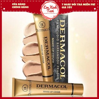 Kem nền, kem che khuyết điểm, che hình xăm dermacol lâu trôi, hàng chính hãng
