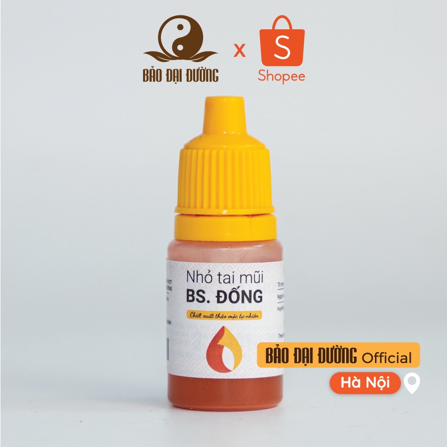 Nhỏ Tai Mũi BS. Đống Bảo Đại Đường Vệ Sinh Tai Mũi Giảm Xoang Amidam Lọ 8ml