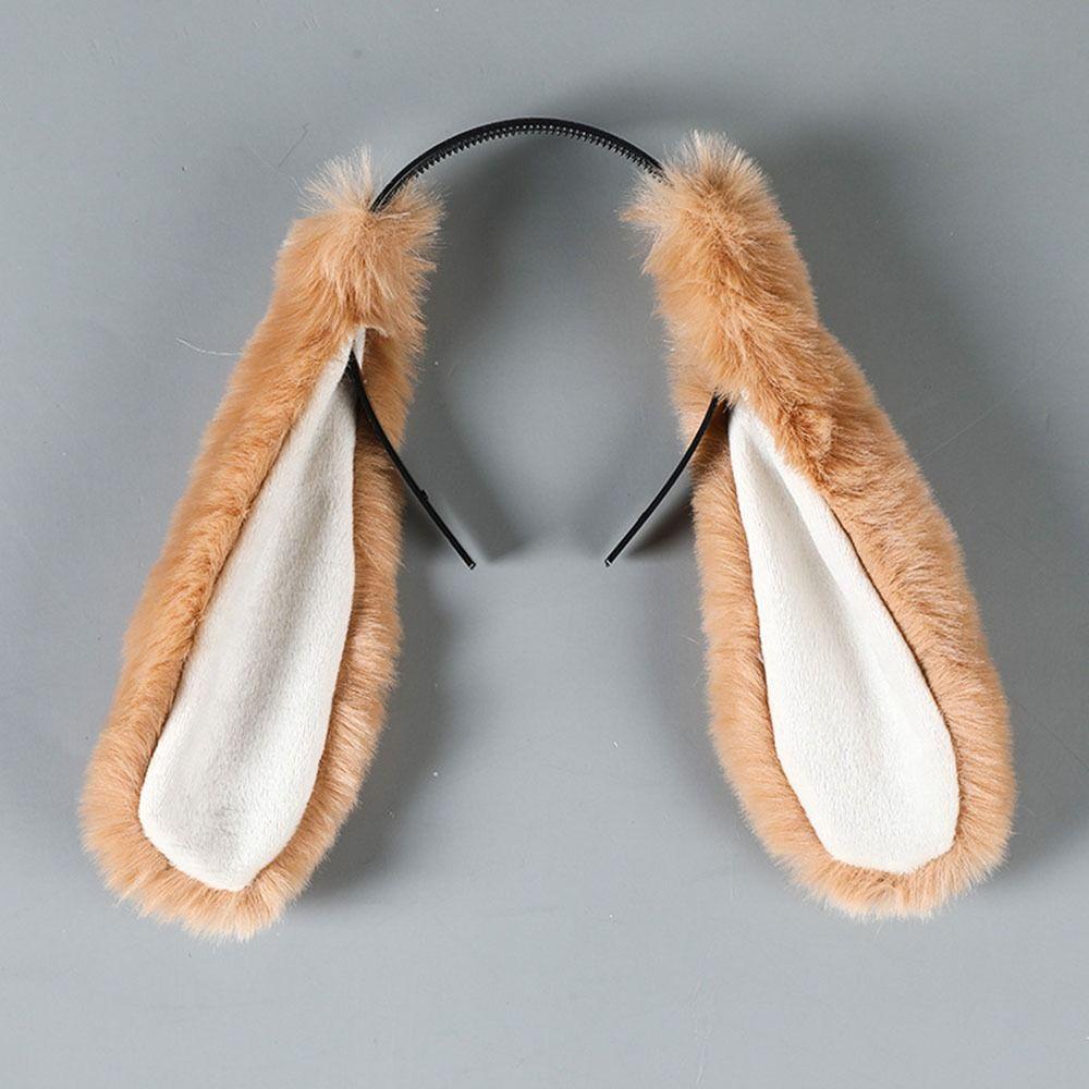 LOMBARD Cài Tóc Tai Thỏ Hoạt Hình Dễ Thương Dành Cho Nữ