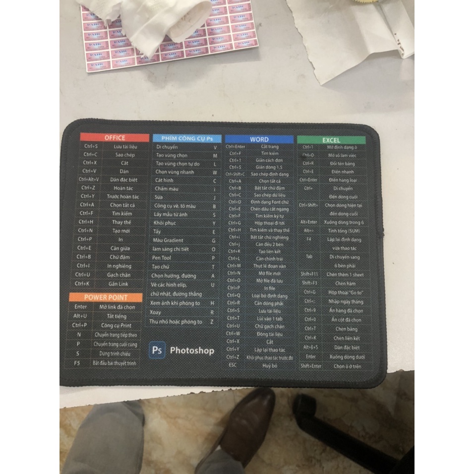 BÀN DI CHUỘT   25x30x4 LI