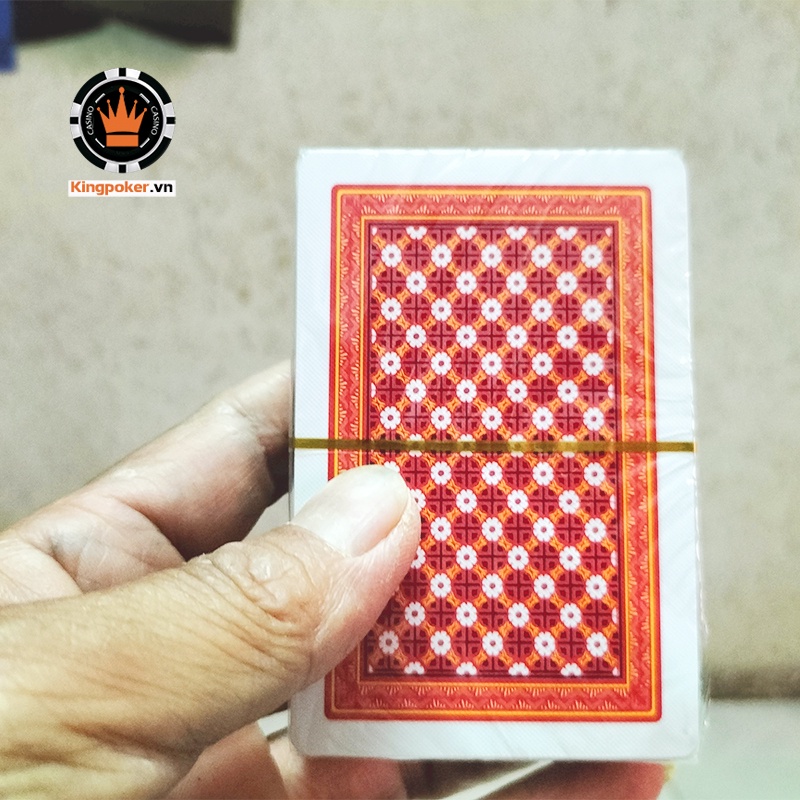 Bộ bài tây nylon kiểu Malaysia 100% plastic cao cấp có hộp nhựa