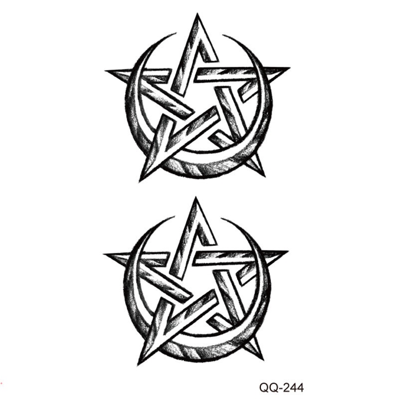 Hình Xăm Dán Tạm Thời Chống Nước Lâu Trôi 2 Tuần Kích Thước 105Mmx60Mm