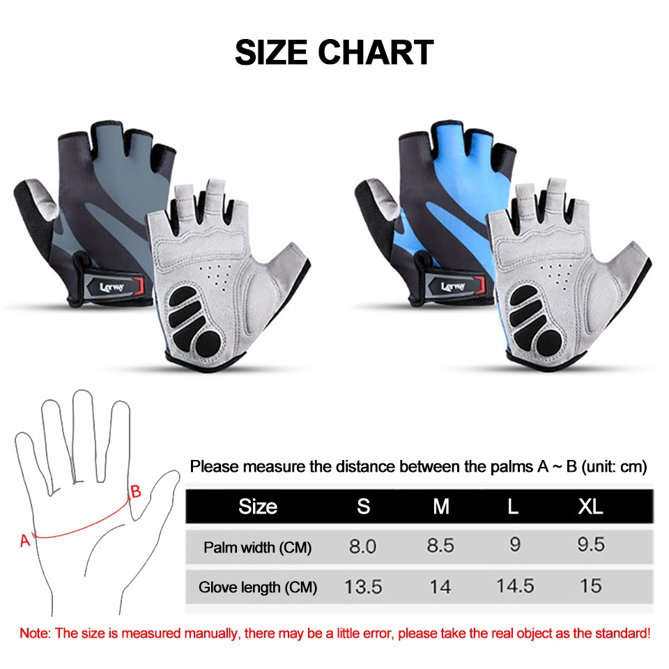 Găng Tay Thể Thao Nửa Ngón Thoáng Khí Chống Trượt Chống Mài Mòn Chống Sốc Cho Nam Nữ