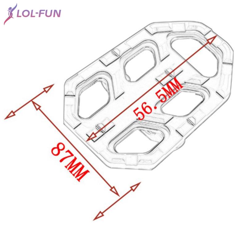 2 Gác chân trước xe máy IUIU bản rộng cho CB650R 19-20