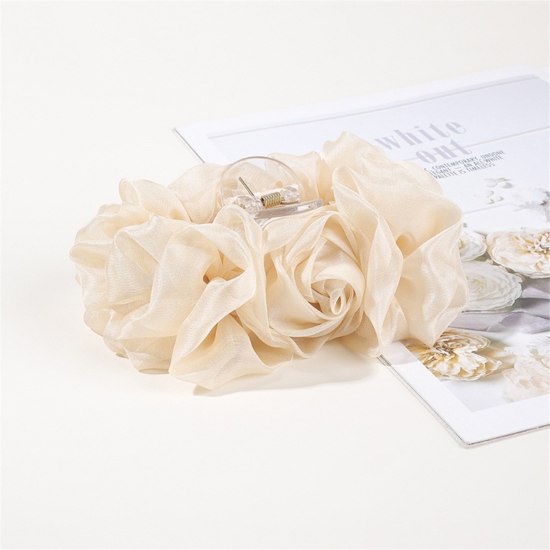 Kẹp Tóc Hình Nơ Lớn Chống Trượt Dễ Thương